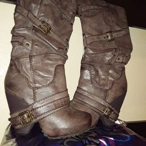 Boots Rustic Knee High